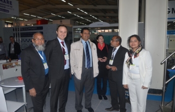  Maghreb Pharma Expo, Algiers held from 8-10 November 2016 (Visit on 10 November 2016 by Ambassador to  booth set up by Indian pharma companies) 